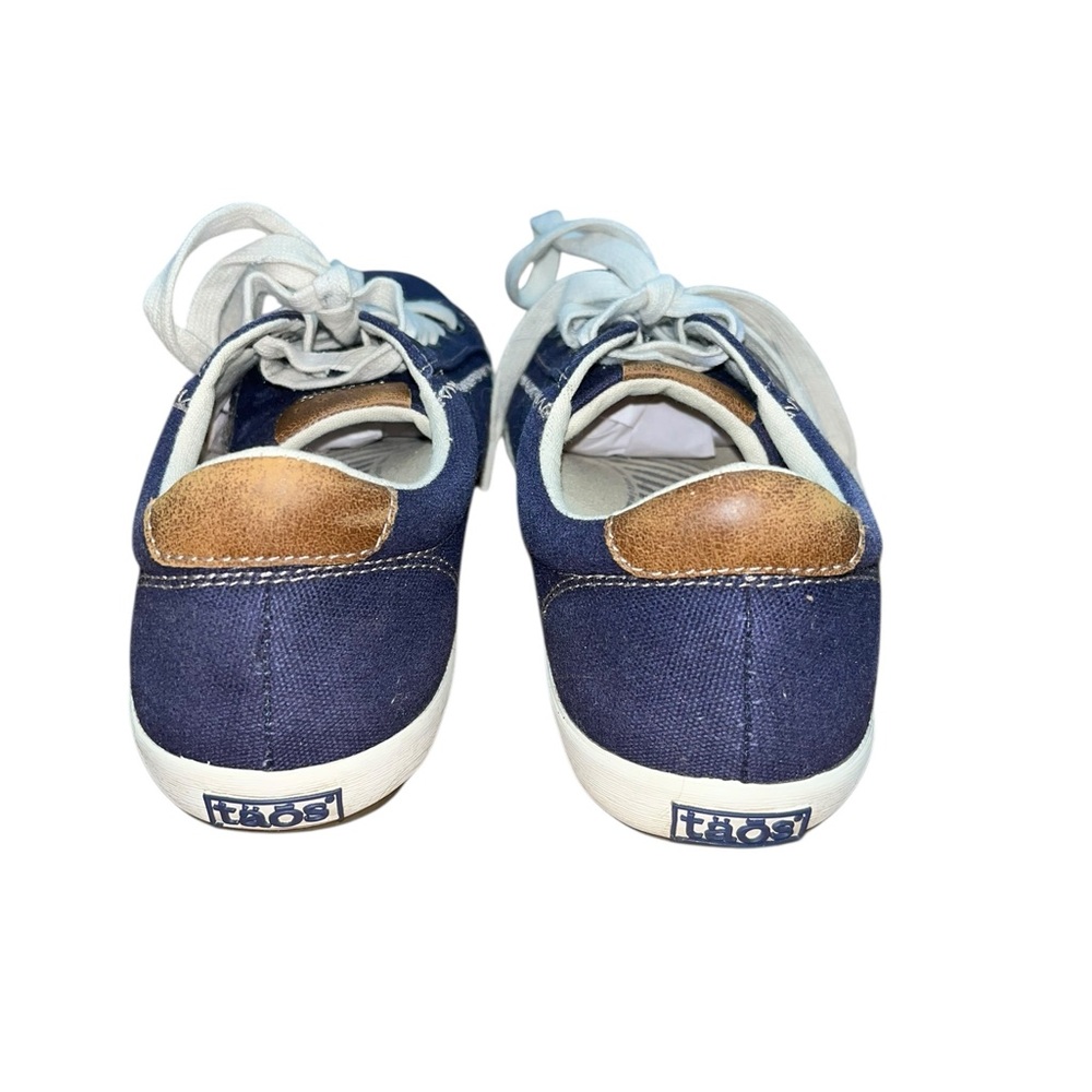 Taos Star Burst Women’s Navy Blue Lace Up Canvas Sneaker Sz 7.5 - Picture 3 of 6